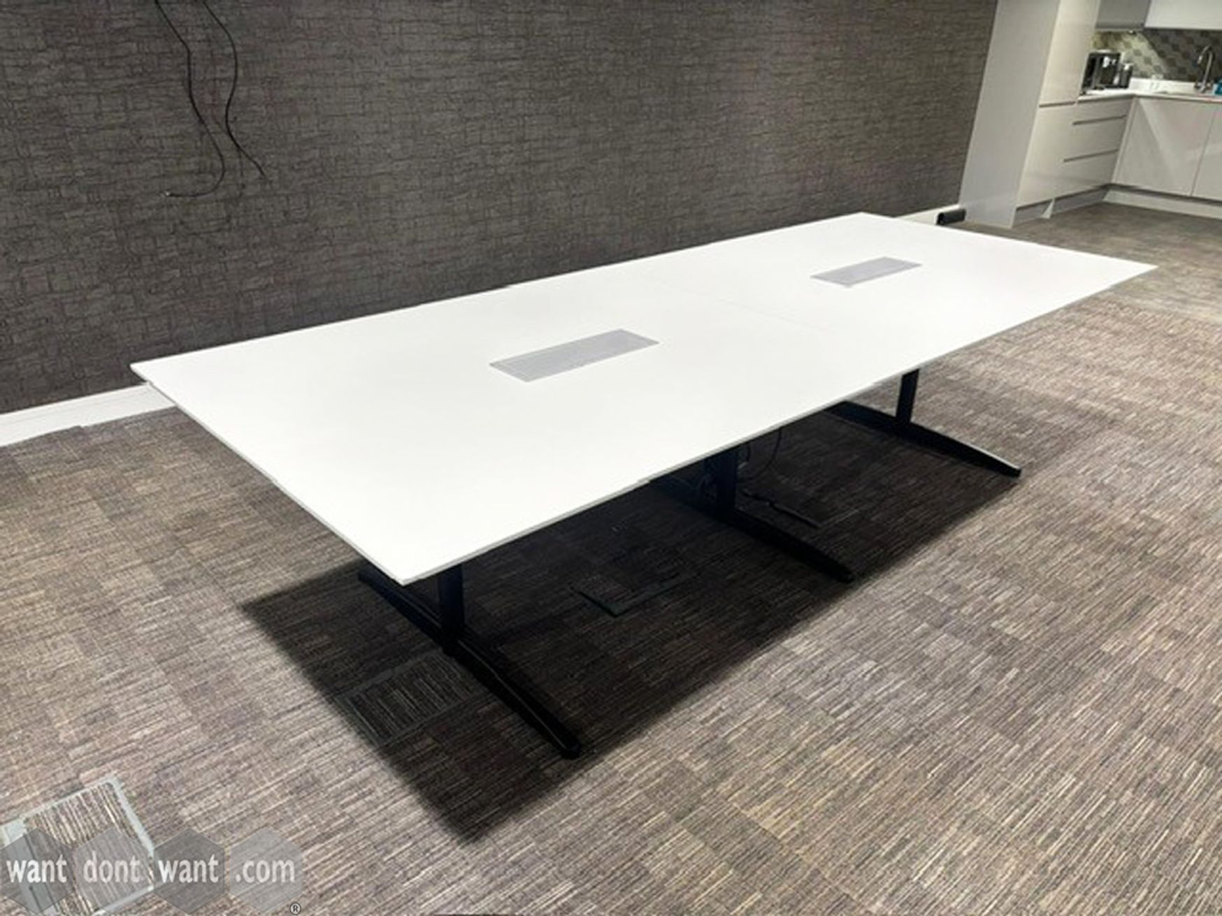 Used 3000mm Herman miller meeting table