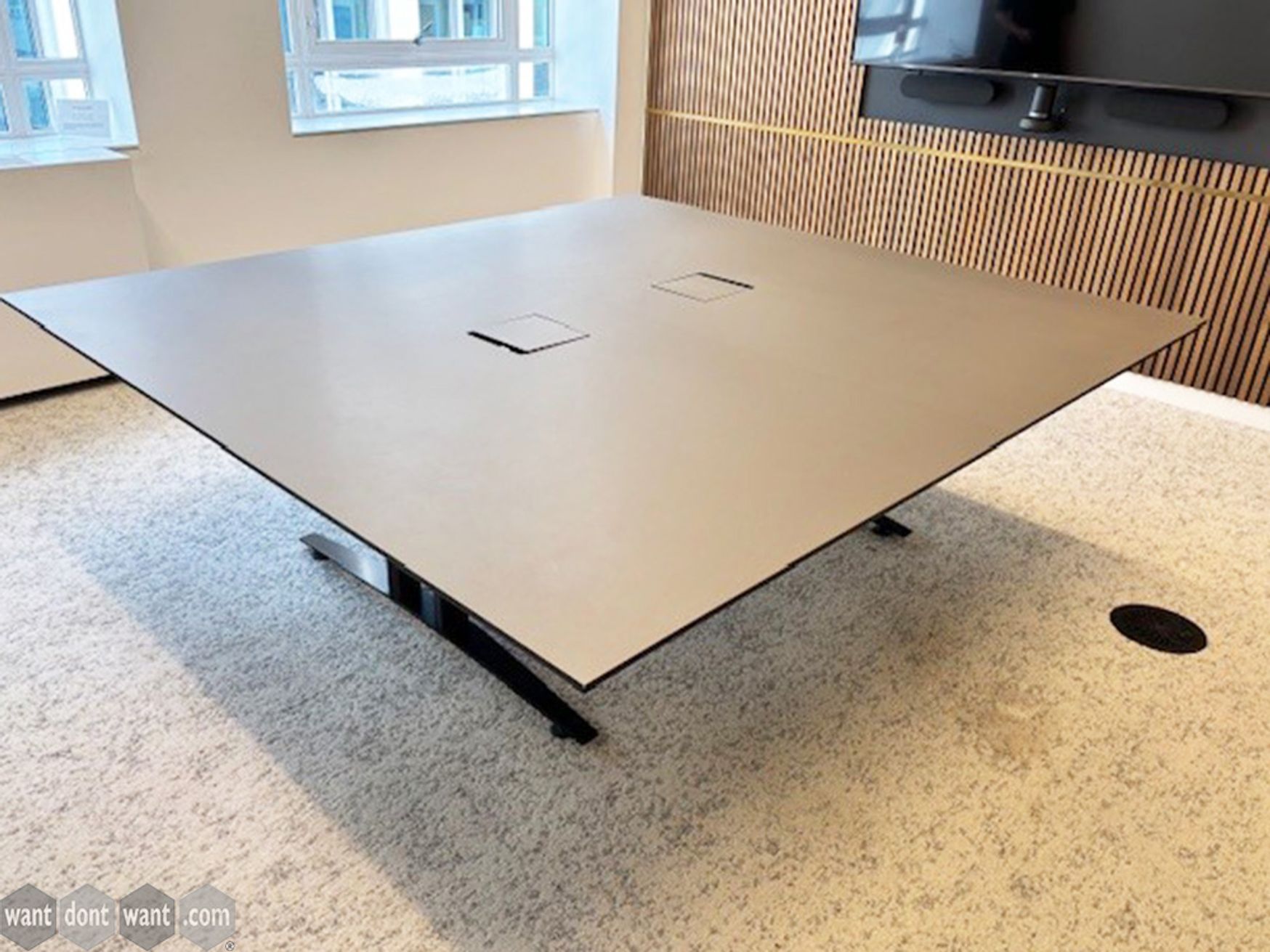 Used 2400mm Brunner meeting table
