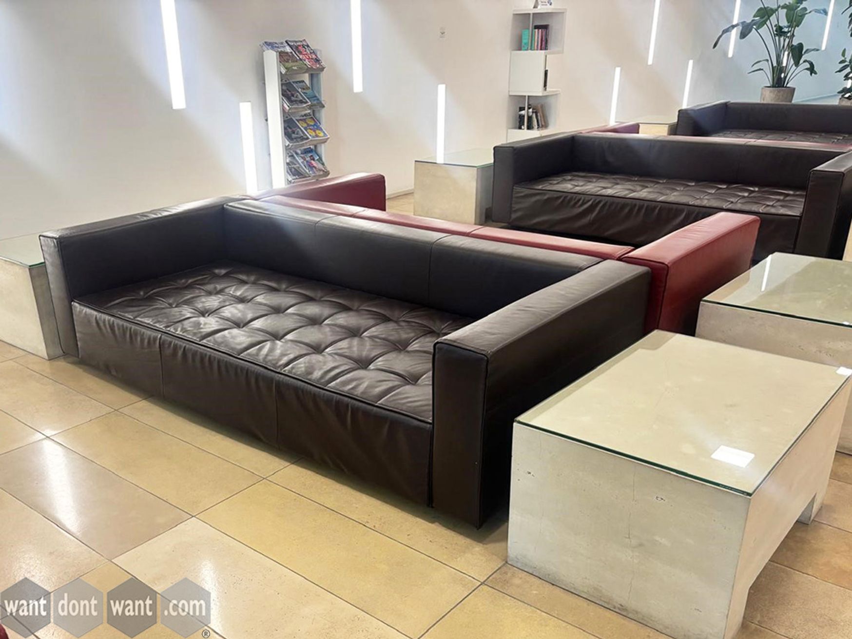 Used Zanotta 2350mm sofa
