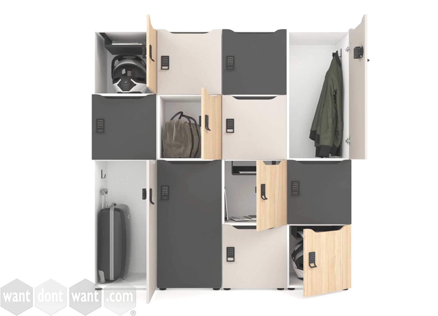 Brand New Modular and Customisable Lockers