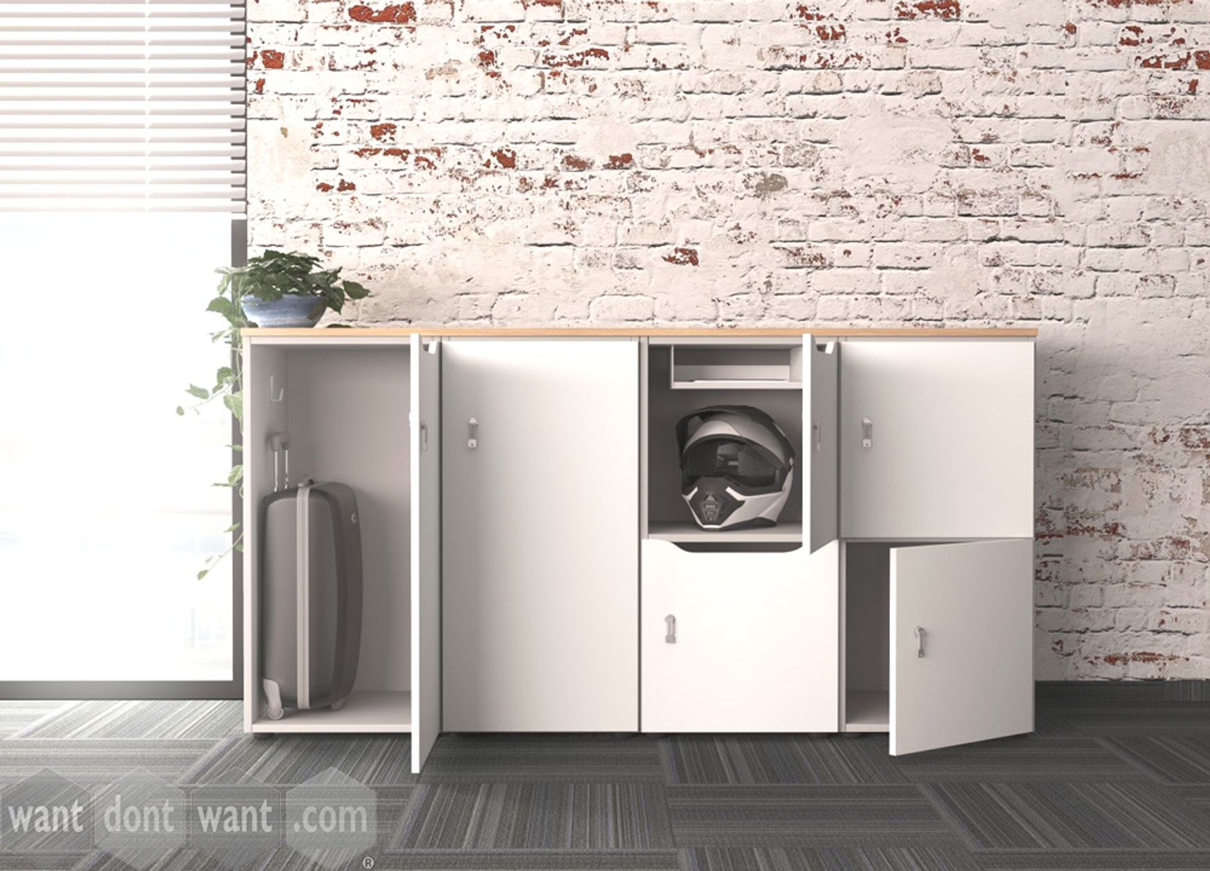 Brand New Modular and Customisable Lockers