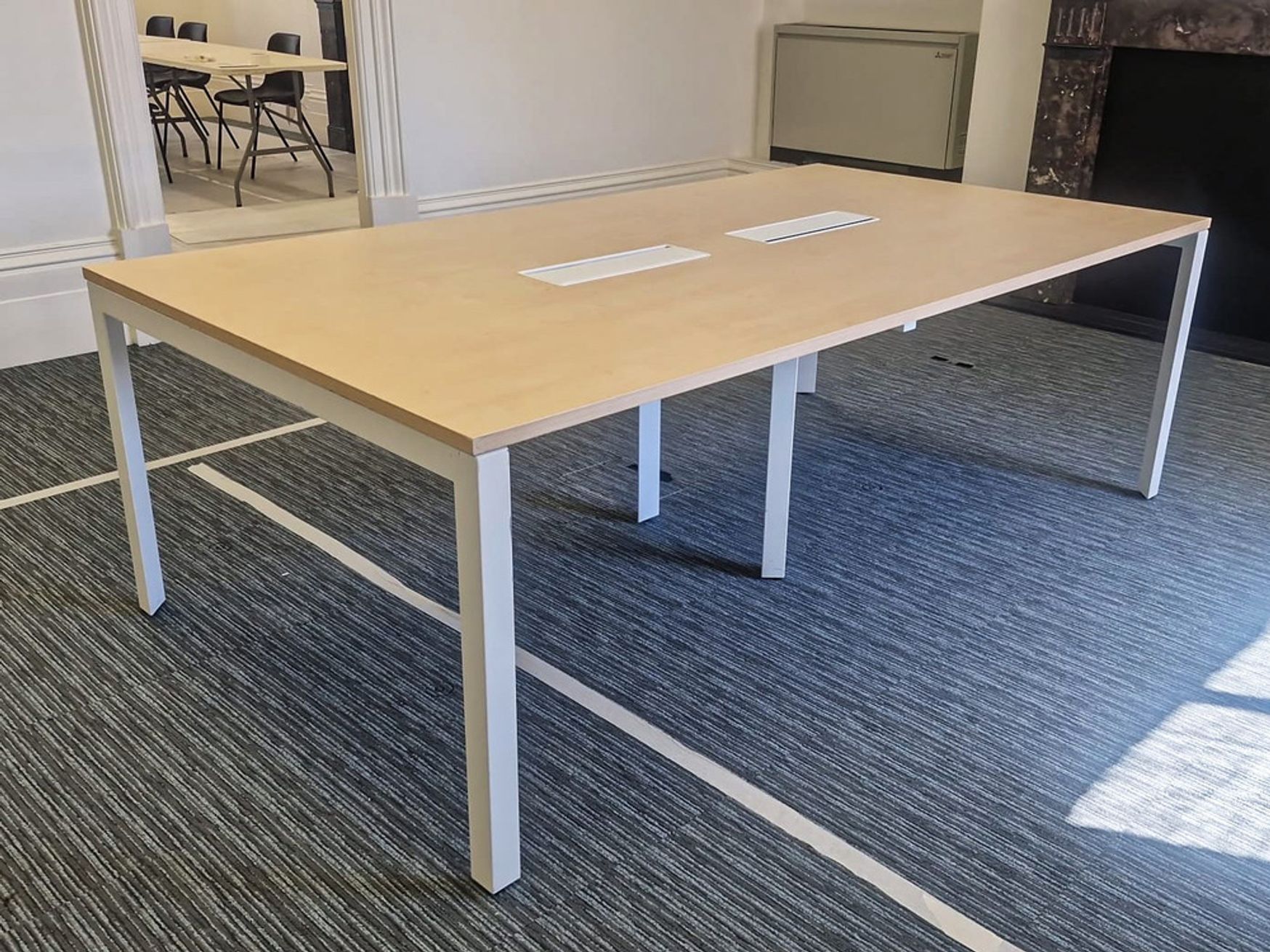 Used 2200mm Herman Miller meeting table