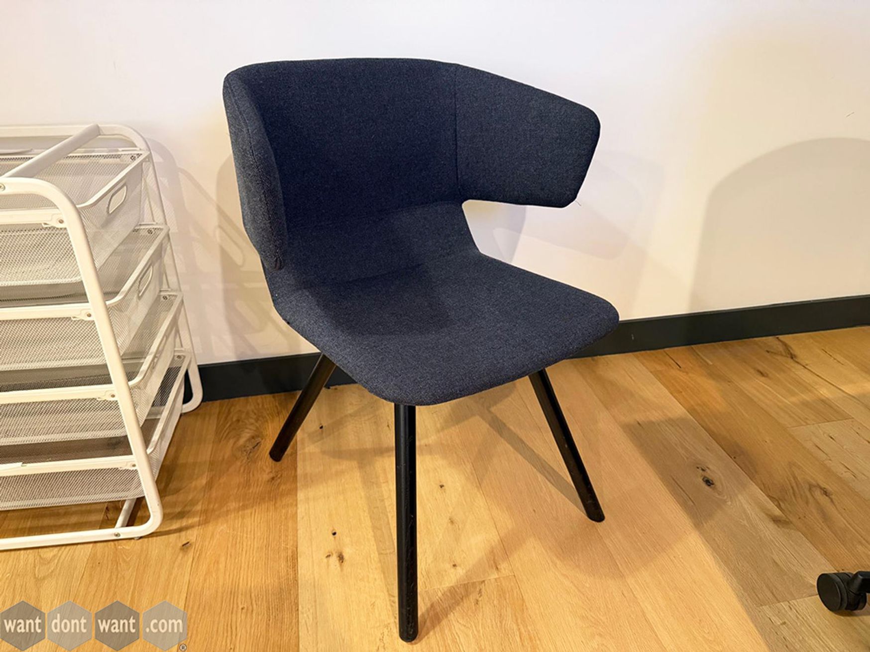 Used LD seating armchair in blue