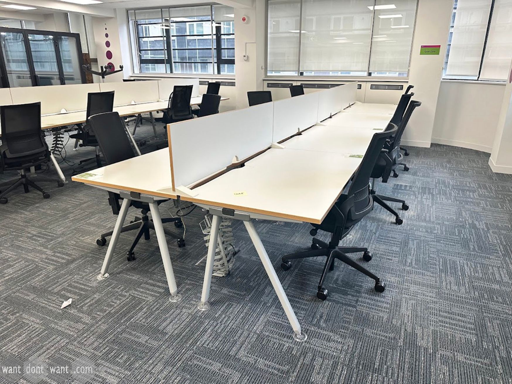 Used 1400mm Senator 'Core' Bench Desks 