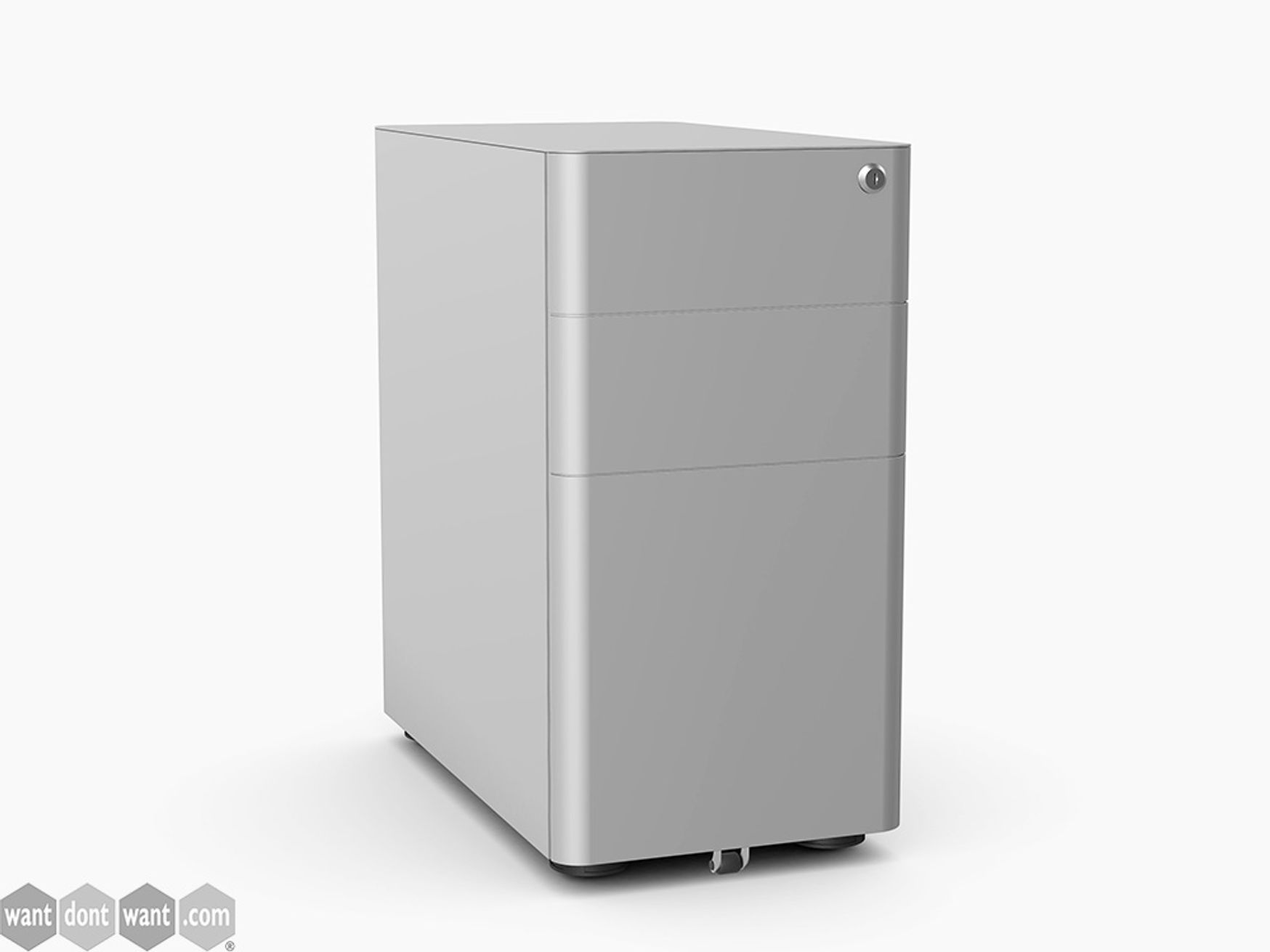Brand new slim 
silver pedestals 