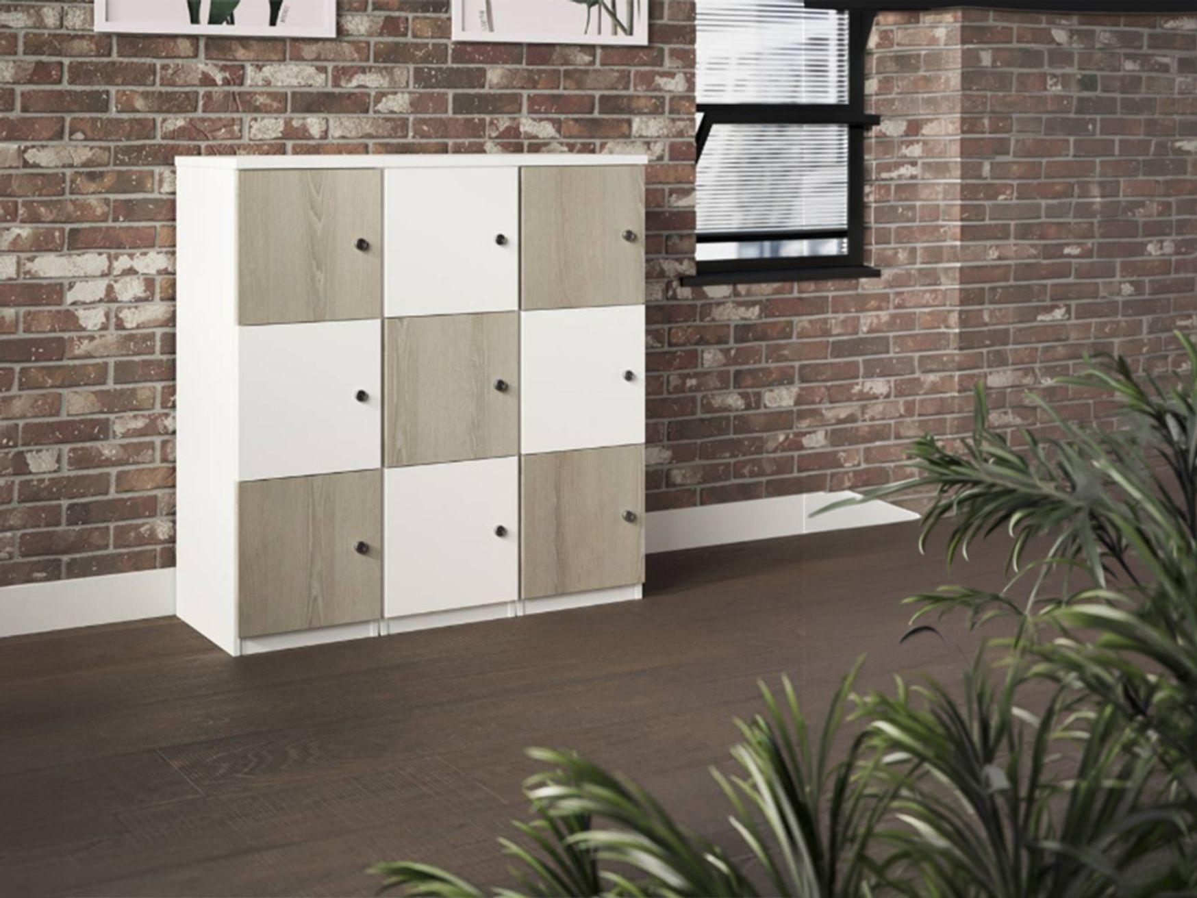 New lockers in choice of size and finish