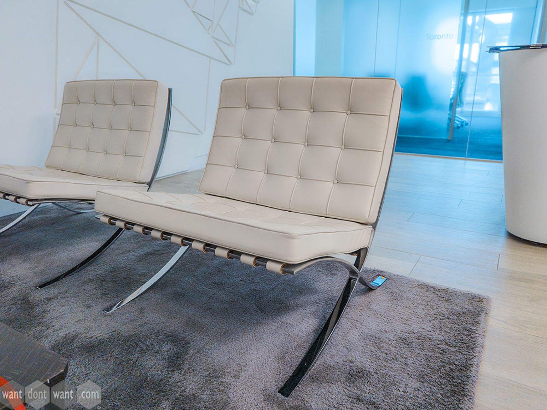 Used Genuine Knoll Studio Barcelona Chairs