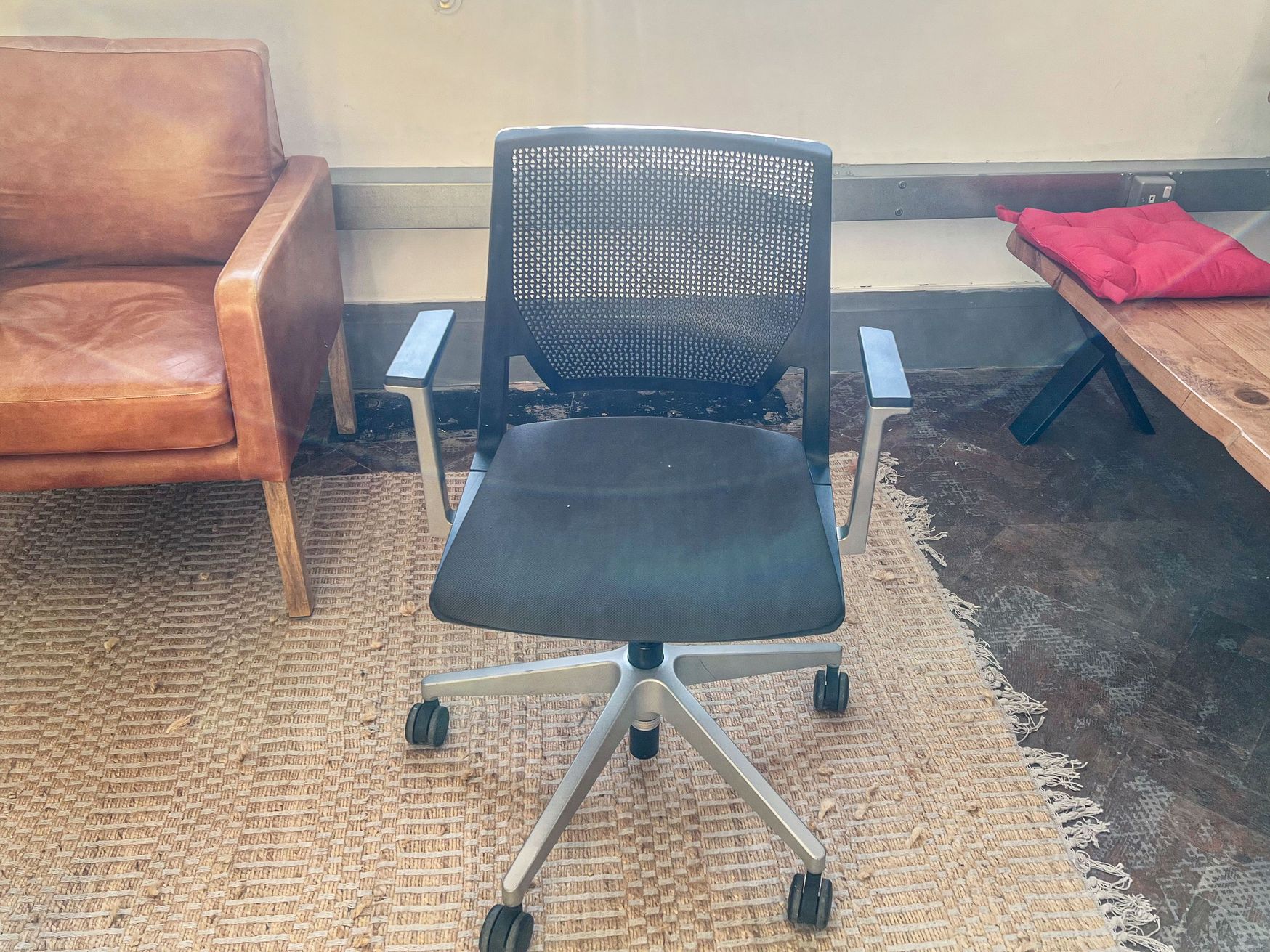 Used Haworth Mesh Back Operator Chairs