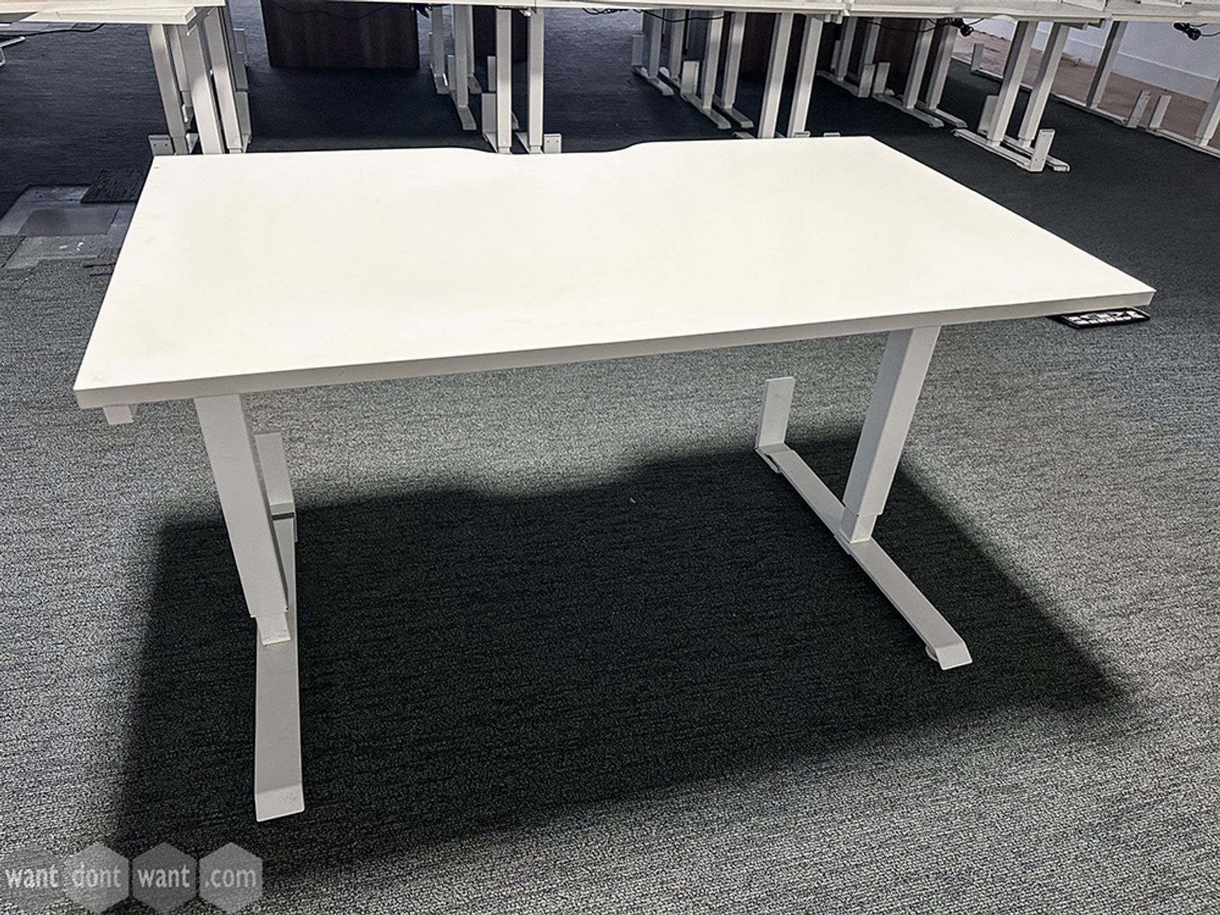 Used Steelforce electric height-adjustable desk