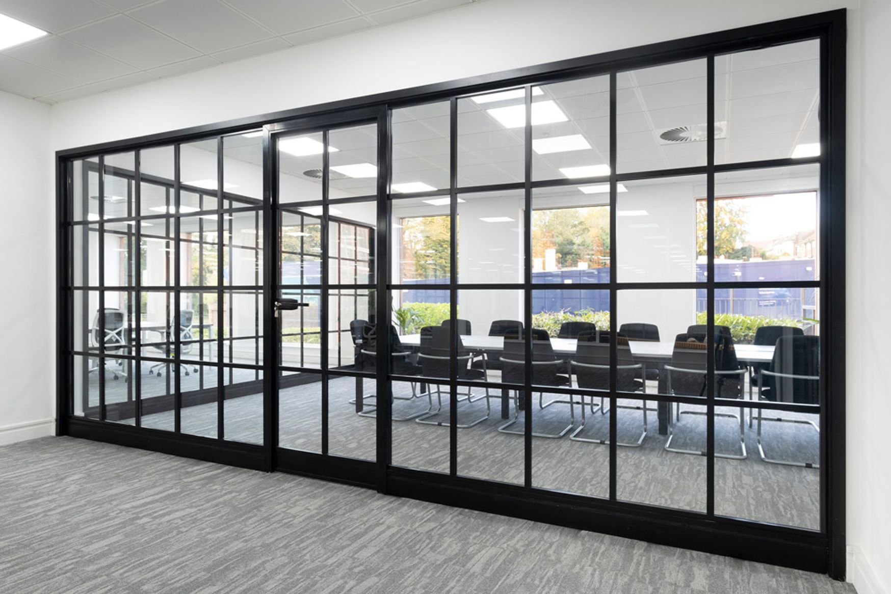 Brand New Glass Partitioning System