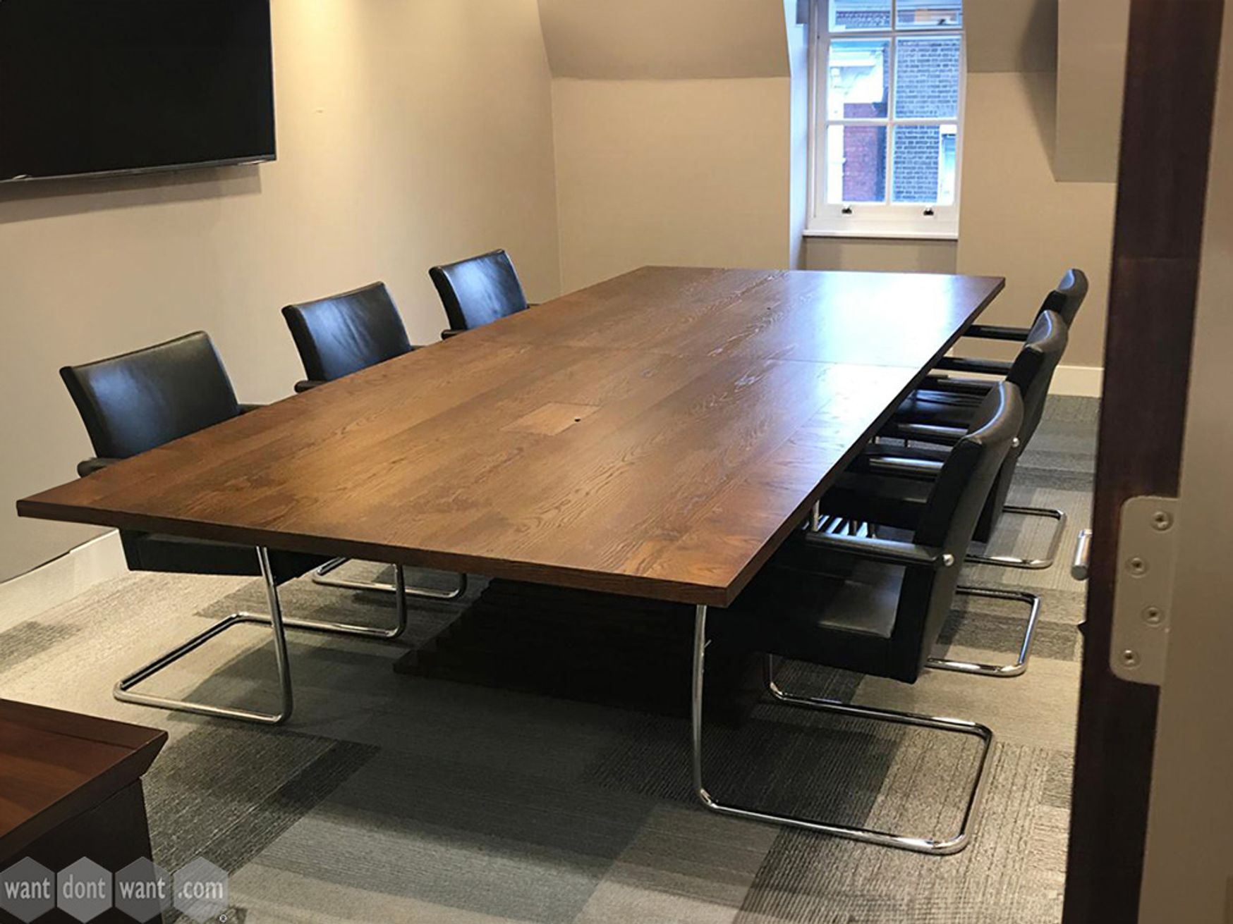 Used 3300mm meeting table 