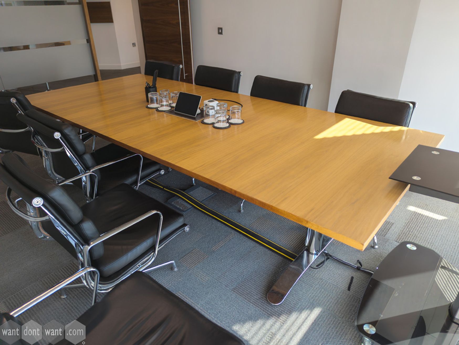 Used 2800mm boardroom table 