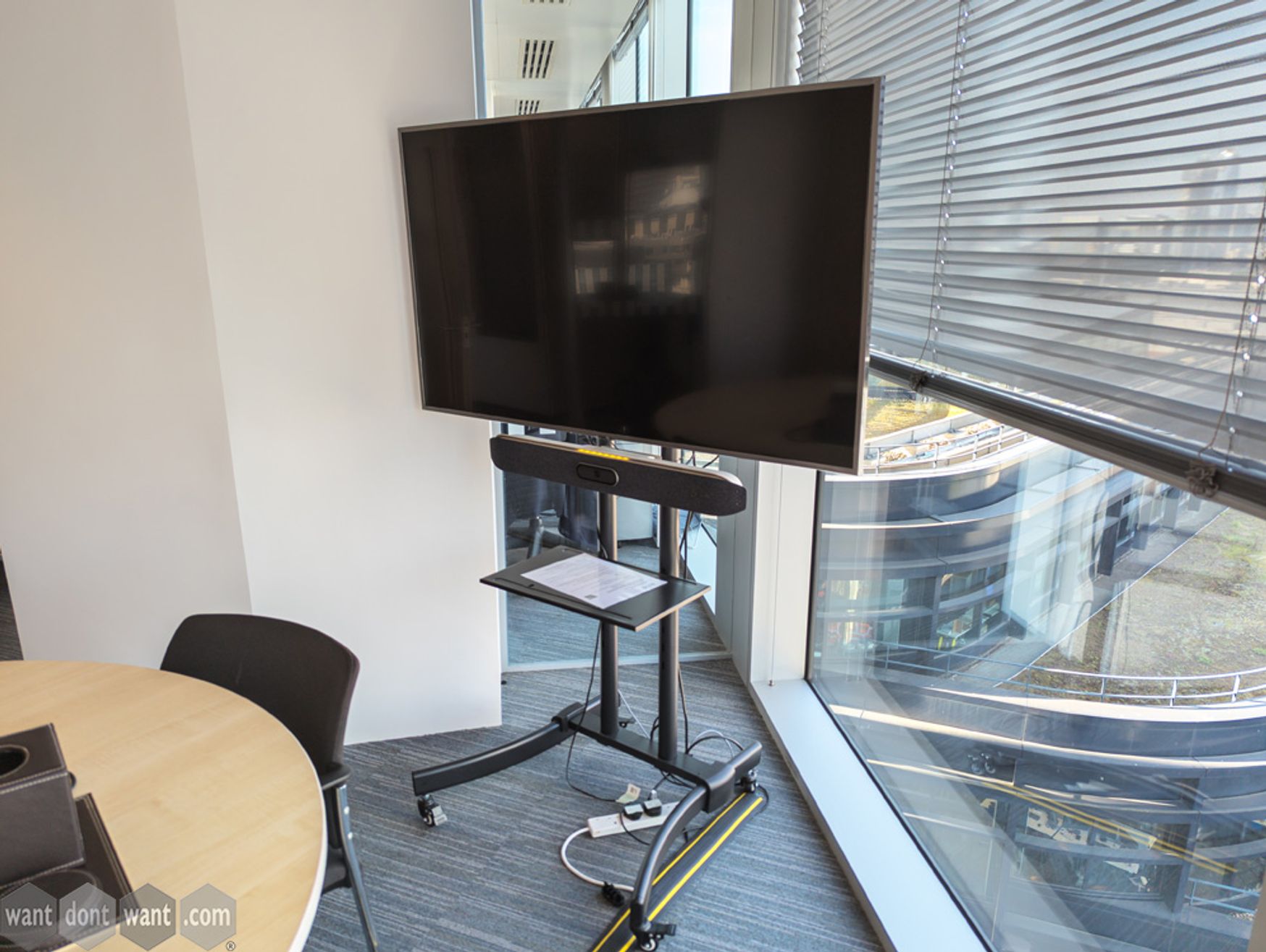 Used 55" Samsung display with stand
