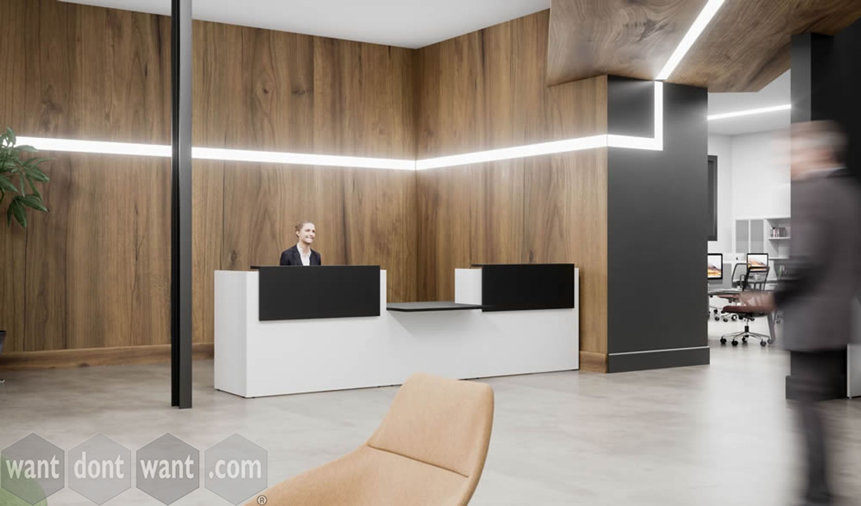 Want Dont Want.Com: New Office Furniture | Reception | Brand New smart ...