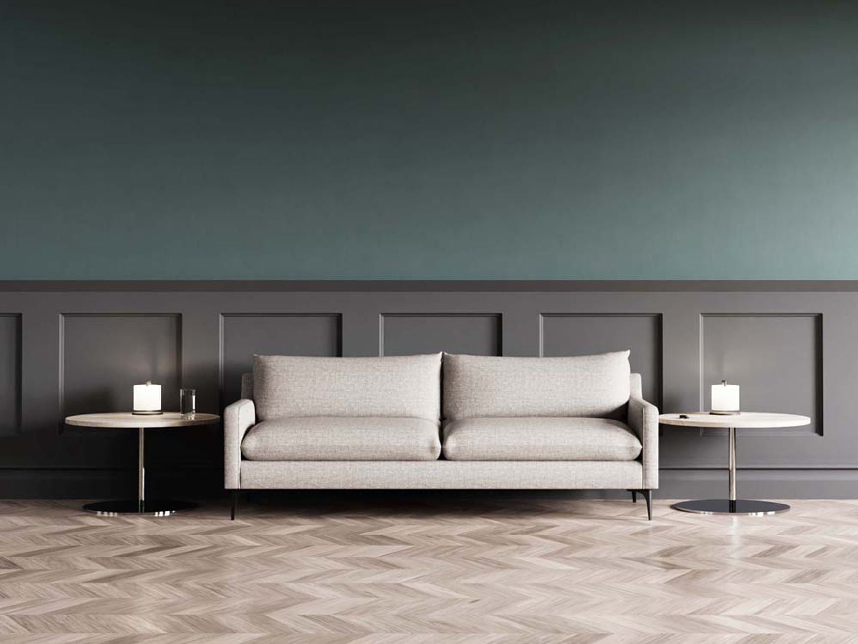 Brand New Cushioned 3-Seater Sofa