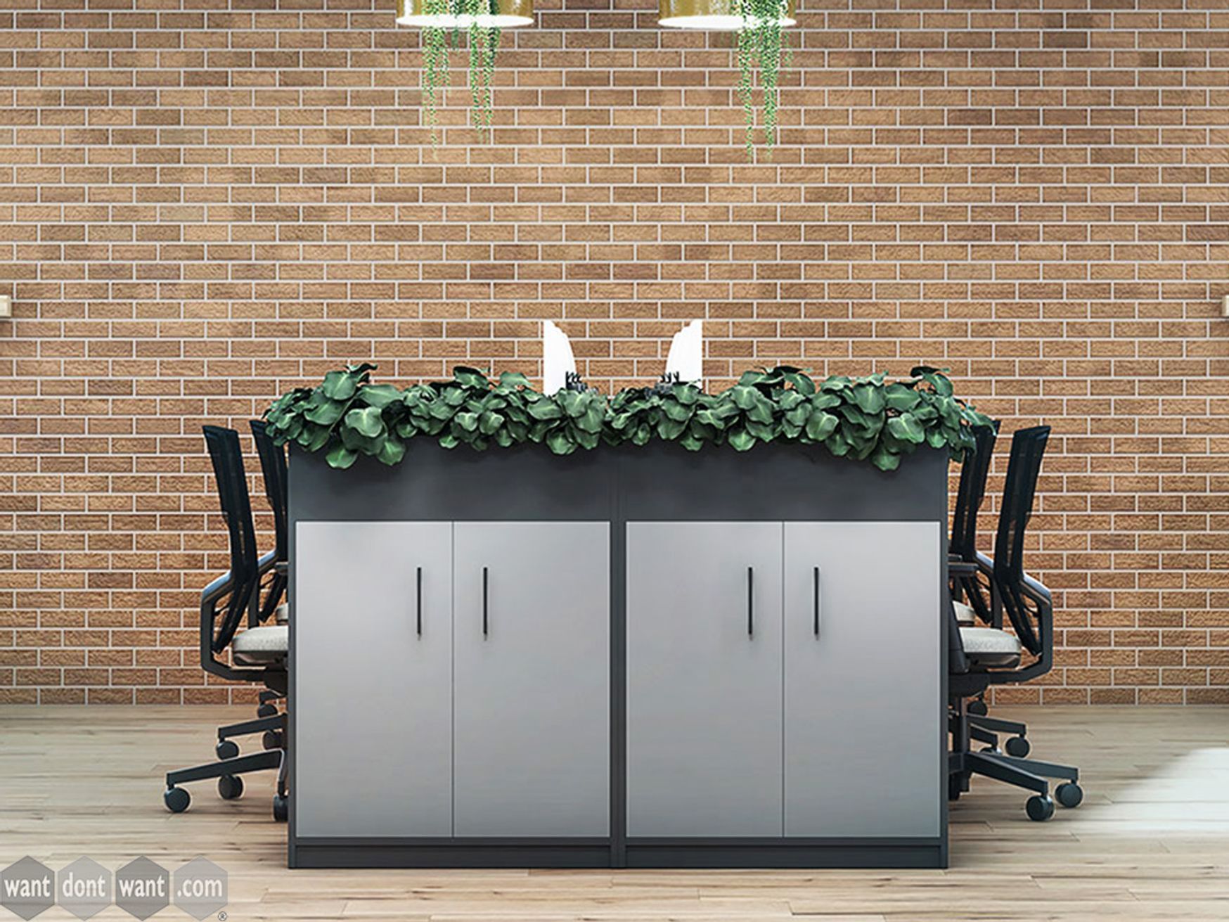 Brand new storage with planter unit