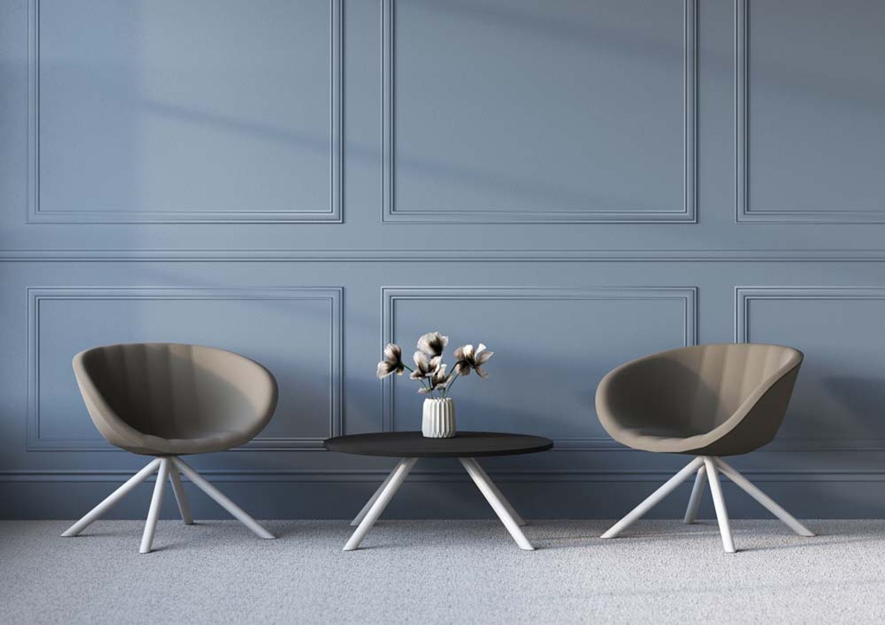 New low-back contemporary break-out chairs