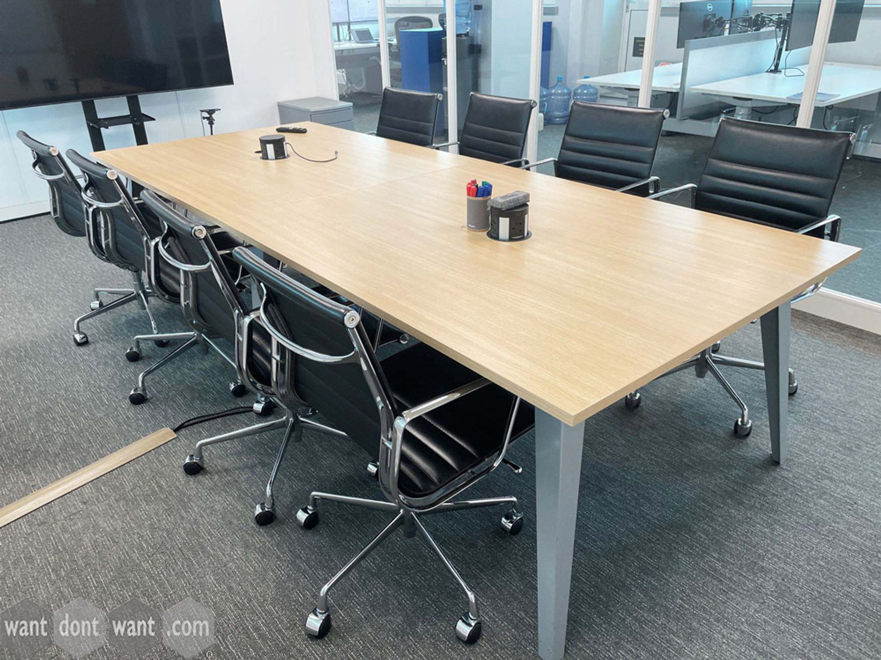 Used 3000mm Boardroom Table
