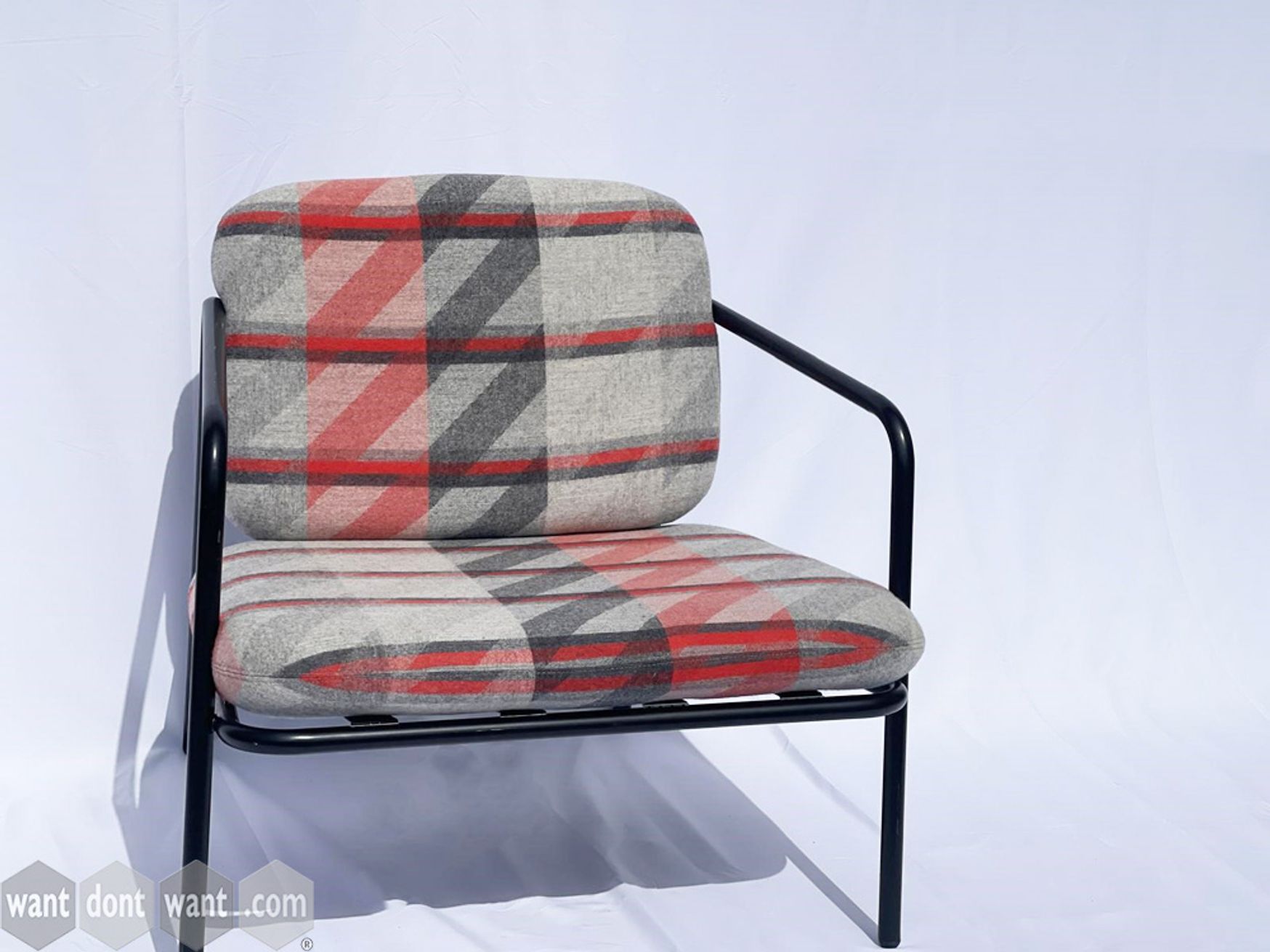 Used 'Deadgood' working lounge armchair.