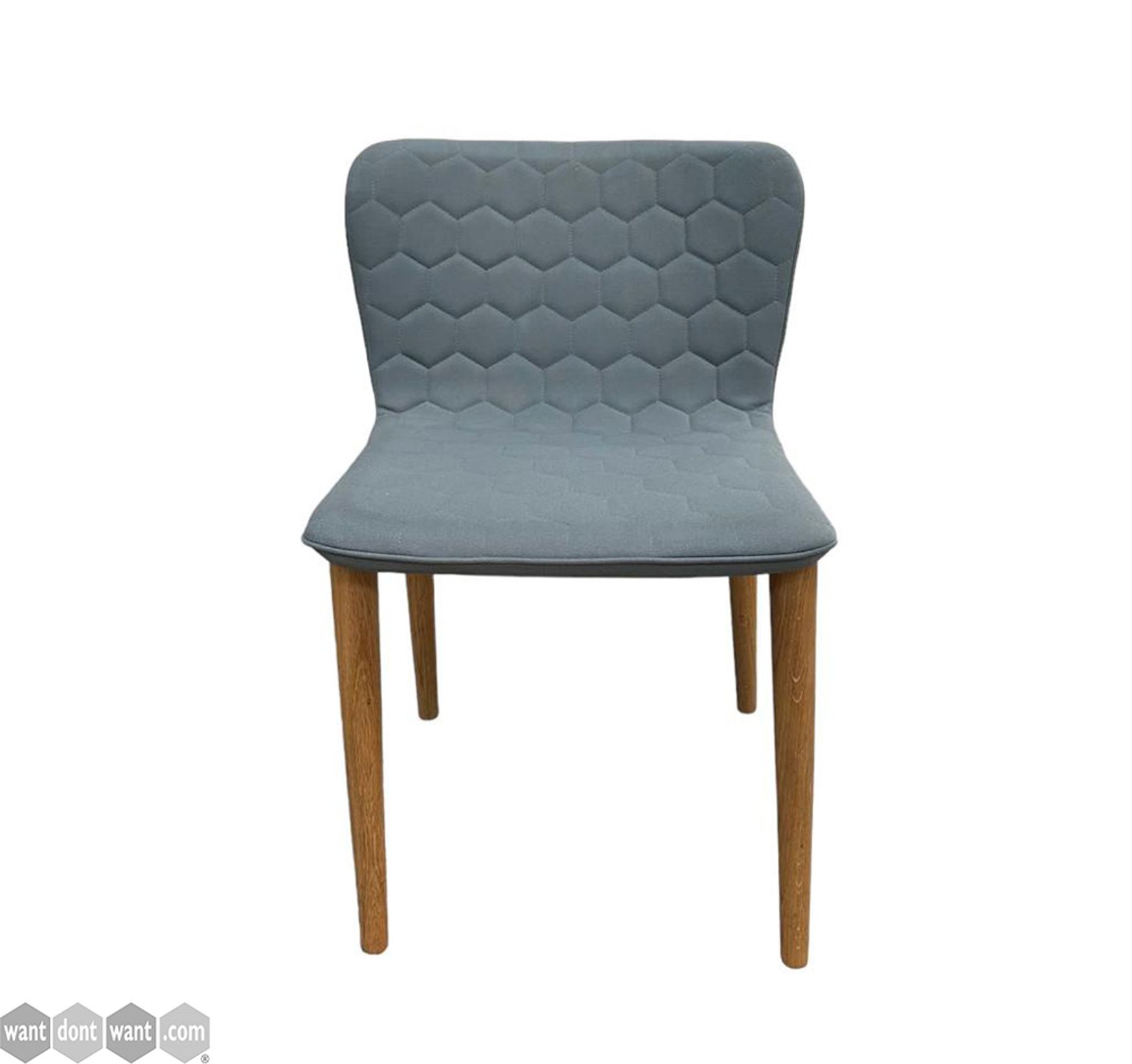 Used Sancal 'Tea Chair' with wood legs.