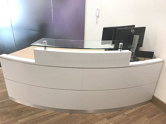 Second hand reception counter discount