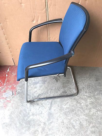 Profile view of the Konig & Neurath meeting chairs as detailed in previous photo