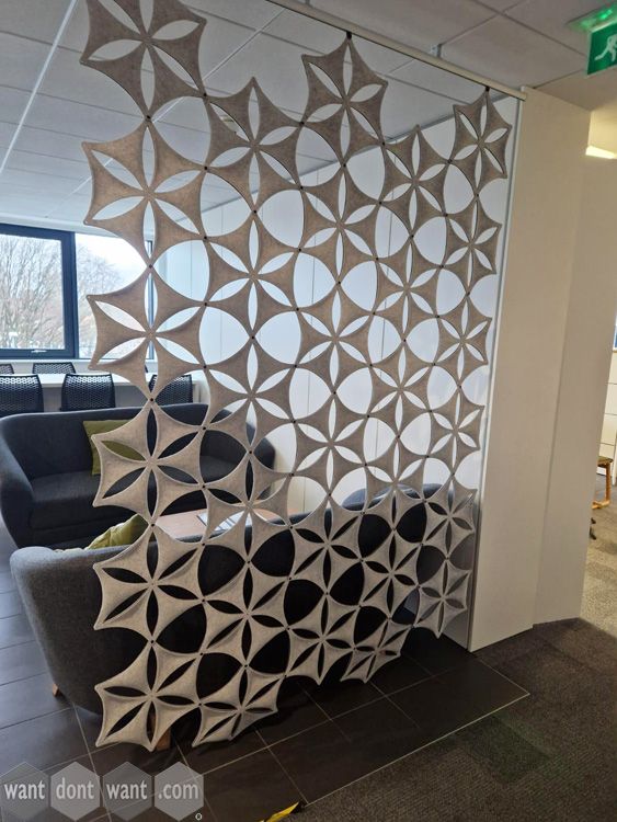 Used air flake divider 