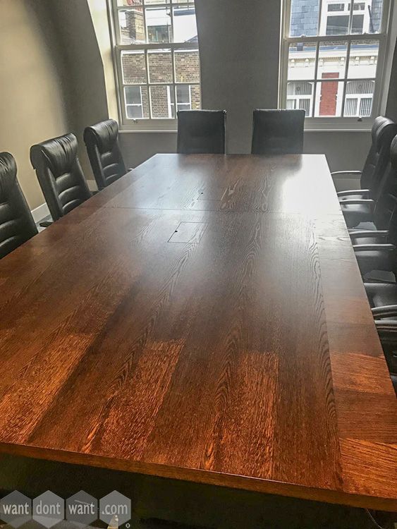 Used 3300mm boardroom table 