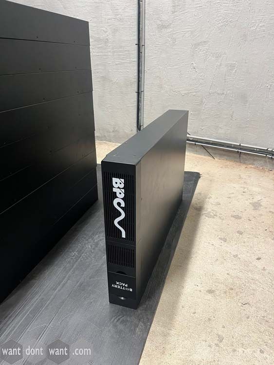Used PC Energy PowerGem Plus RT 3000va (3kVA) - Online Double Conversion UPS (Uninterruptible Power Supply) Tower
