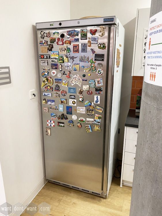 Used Polar Commercial fridge in stainless steel finish