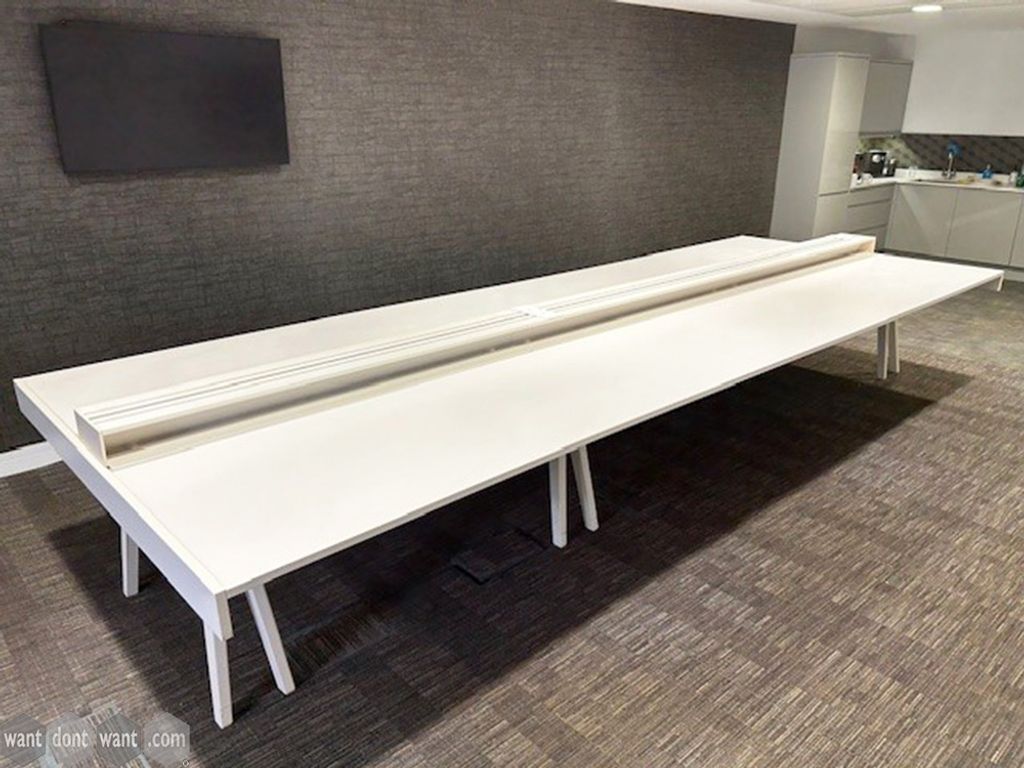 Used Vitra Joyn 1200mm bench desk