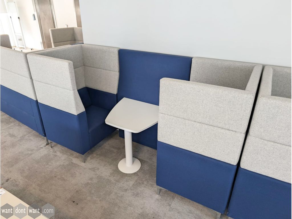 Used 2-person Elite acoustic sofa booth