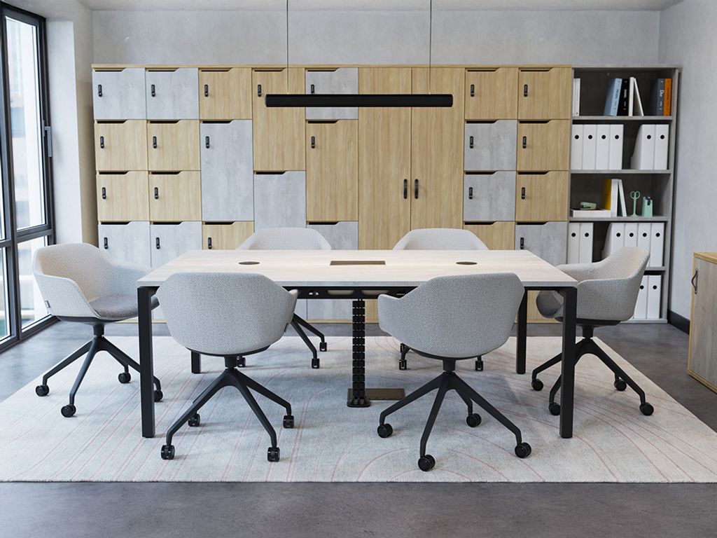 Brand new meeting table with choice of size and finish 