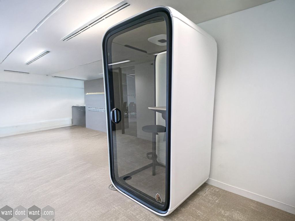 Used Framery One acoustic phone booth pod - Class A rated acoustic rating