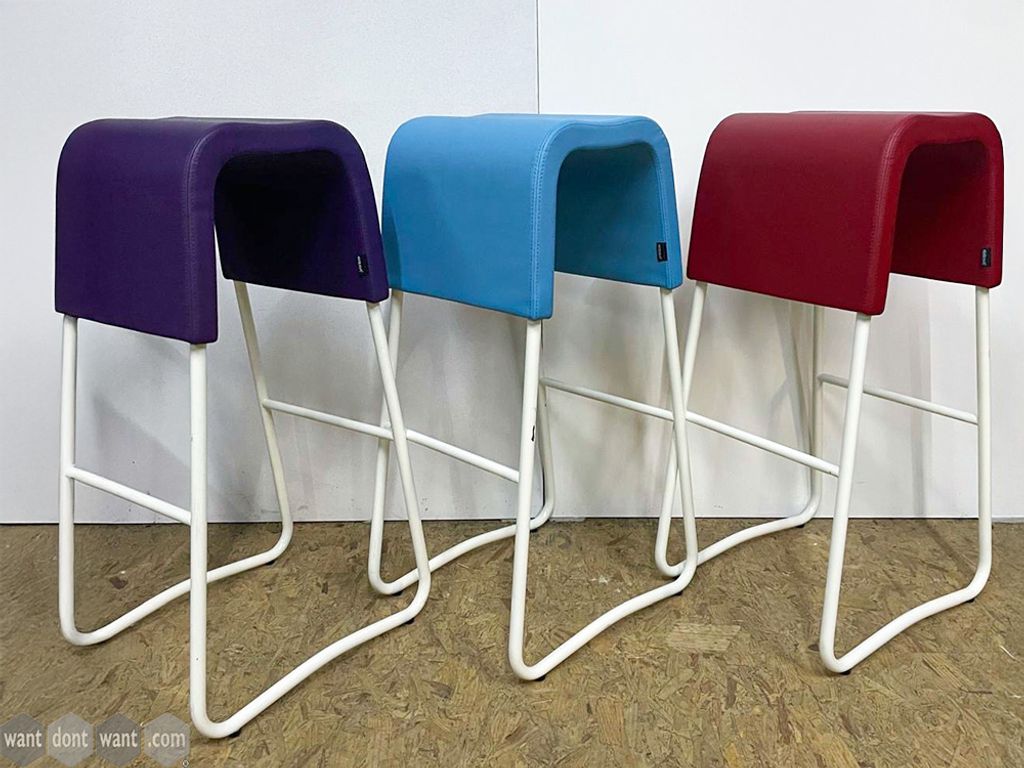 Used Materia bar stool in various colours