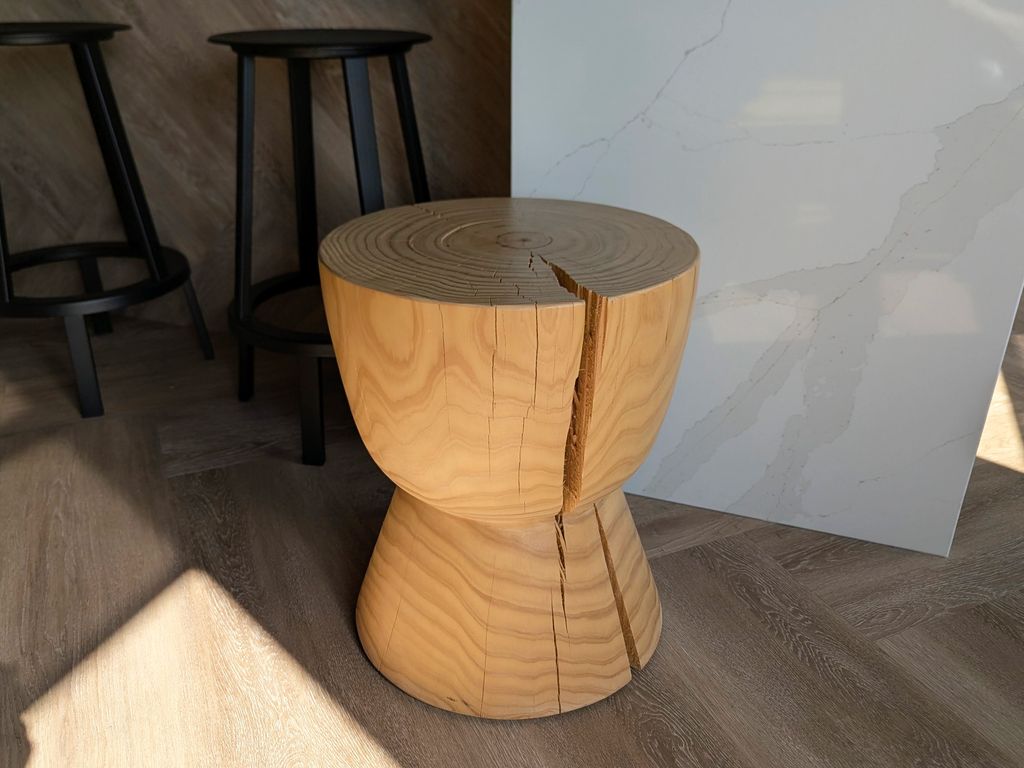 Used natural wood coffee tables