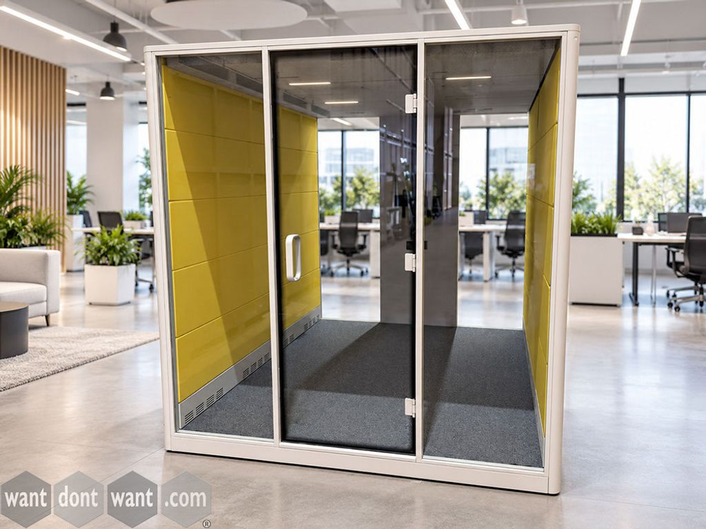 Used Calma Pro acoustic 6-person pod - A-rated acoustic structure