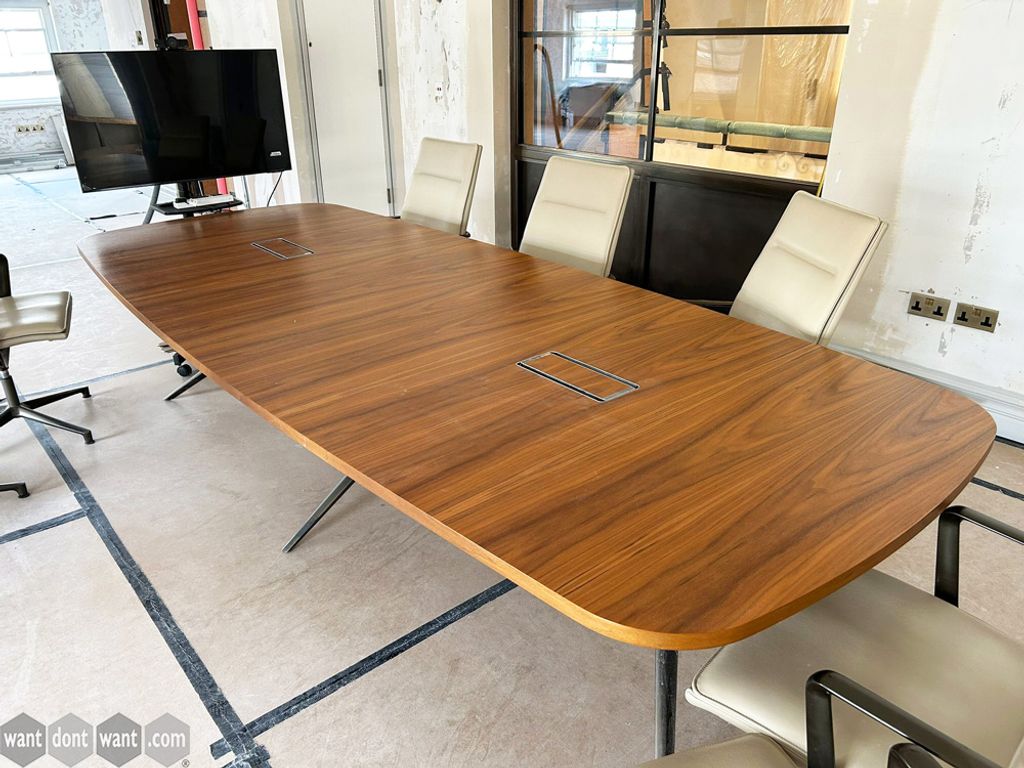 Used 3200mm boardroom table 