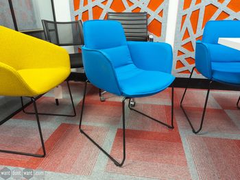Ex-display RIM blue meeting chair 