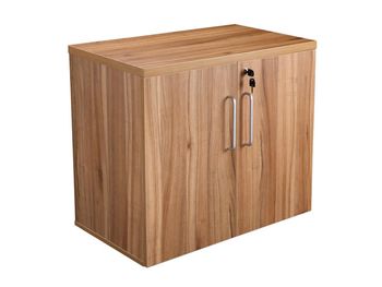 Our brand new storage cupboards from stock. Available in American Black Walnut.
