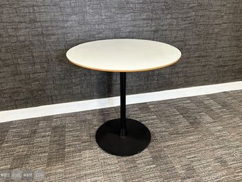 Used 750mm Allermiur Round table with chamfered edge 
