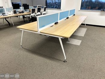 Used 1300mm Mobili bench desks