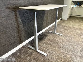 Used 1600mm Senator electric height adjustable desk 