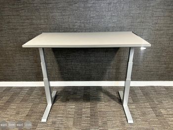 Used 1490mm Senator electric height adjustable desk 