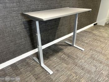 Used 1440mm Senator electric height adjustable desk 