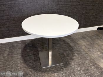 Used 800mm Pedrali round cafe table