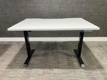 Used 1200mm electric height adjustable desk