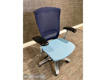 Used Knoll Life chair in Blue