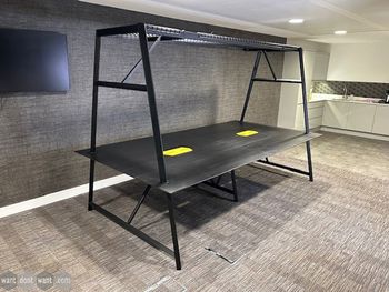 Used 3600mm Frovi Relic table in black 