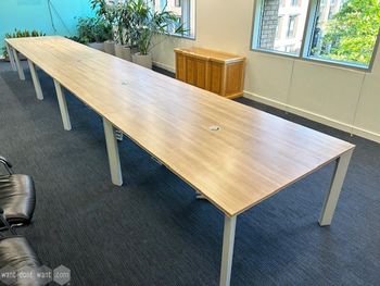 Used Senator 7400mm meeting table